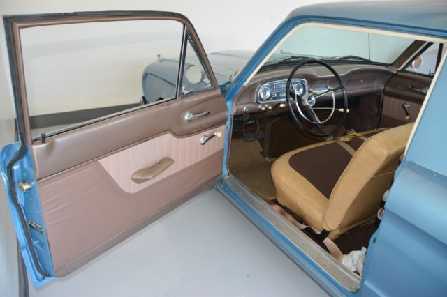 1962 Blue Ford Ranchero Standard Cab Pickup