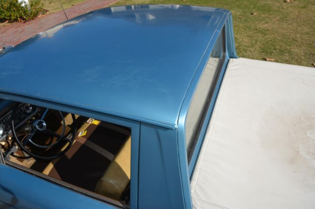1962 Blue Ford Ranchero Standard Cab Pickup