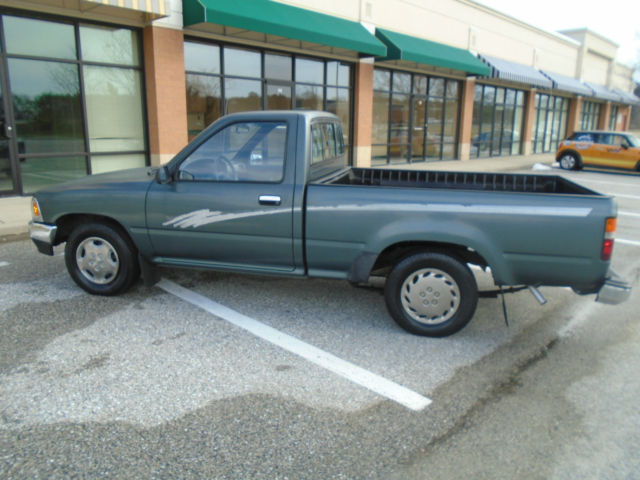 1993 GREEN Toyota Tacoma PICKUP TRUCK