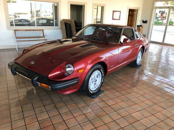 1979 Burgundy Nissan 280ZX Coupe