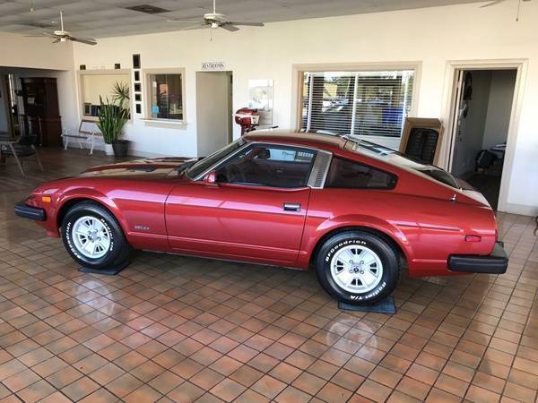1979 Burgundy Nissan 280ZX Coupe
