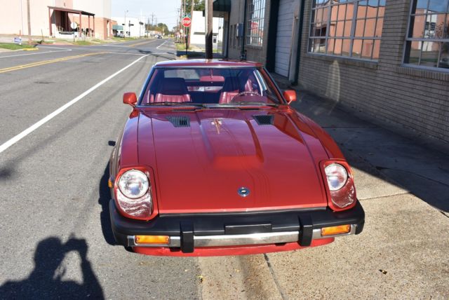 1979 Burgundy Nissan 280ZX Coupe