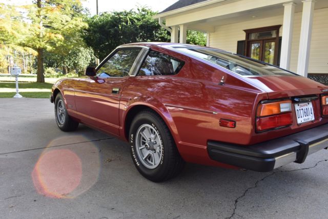 1979 Burgundy Nissan 280ZX Coupe