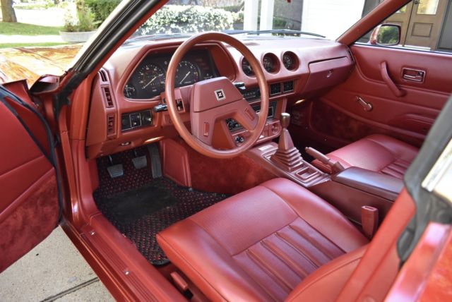 1979 Burgundy Nissan 280ZX Coupe