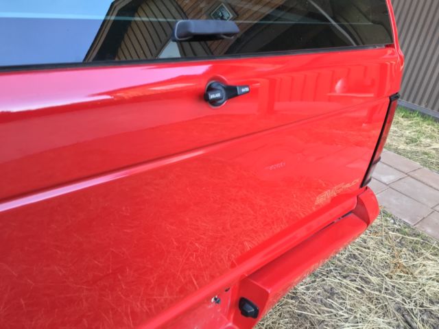 1993 Red GMC Typhoon SUV