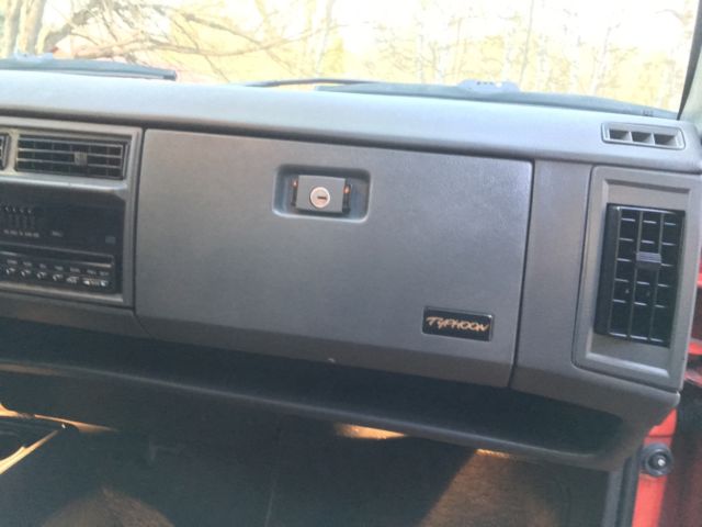 1993 Red GMC Typhoon SUV