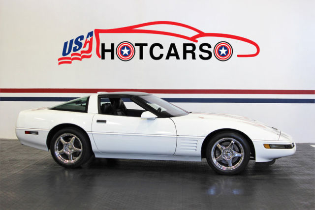 1991 White Chevrolet Corvette Coupe
