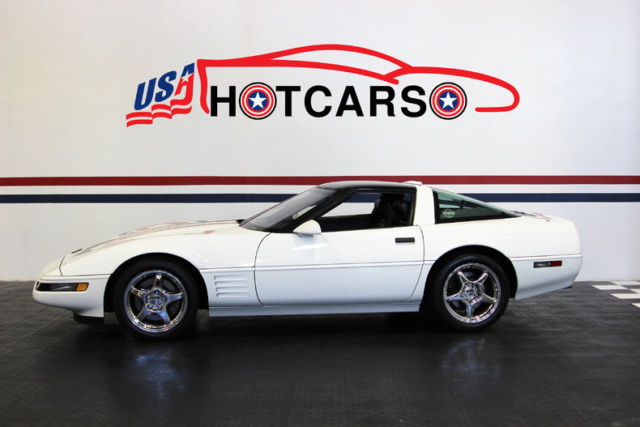 1991 White Chevrolet Corvette Coupe