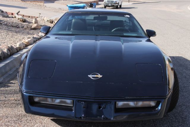 1988 Blue Chevrolet Corvette Coupe