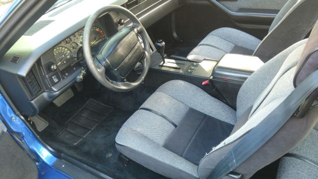 1991 Blue Chevrolet Camaro Coupe