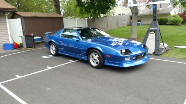 1991 Blue Chevrolet Camaro Coupe