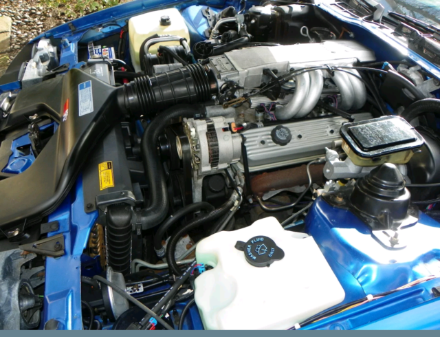 1991 Blue Chevrolet Camaro Coupe