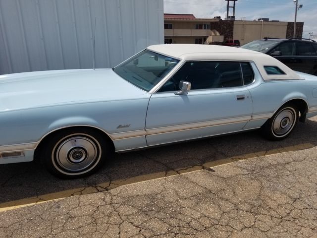 1976 Blue Ford Thunderbird Coupe