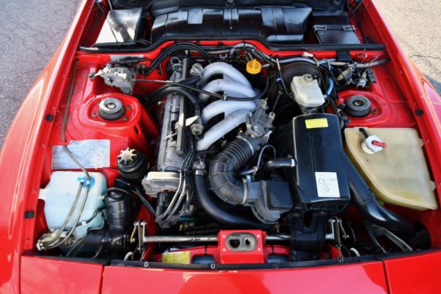 1986 Red Porsche 944 Coupe