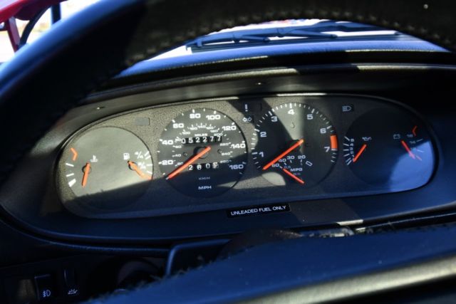 1986 Red Porsche 944 Coupe