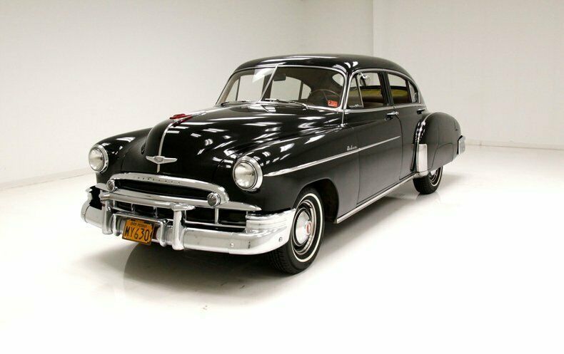 1949 Black Chevrolet Fleetline Deluxe Sedan