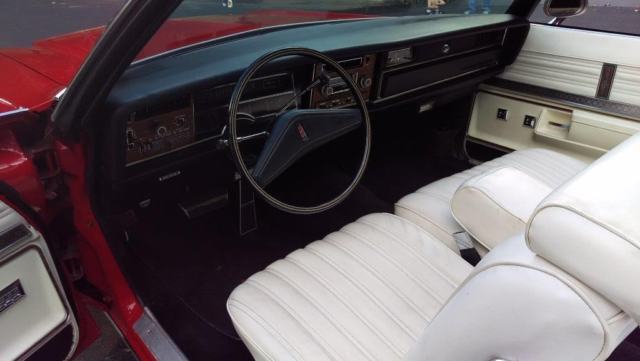 1975 Red Oldsmobile Eighty-Eight Convertible