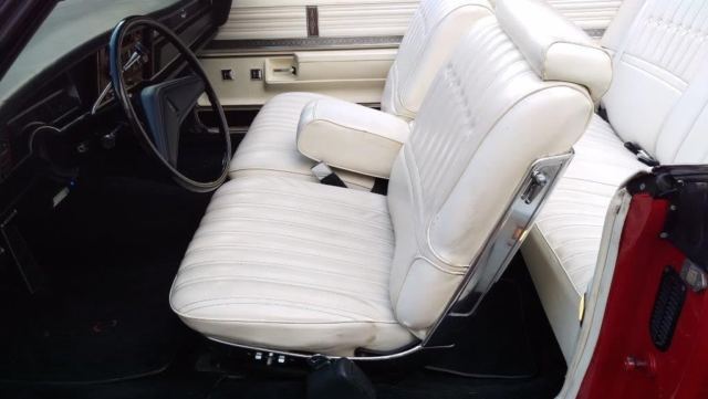 1975 Red Oldsmobile Eighty-Eight Convertible