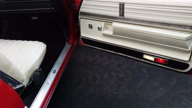 1975 Red Oldsmobile Eighty-Eight Convertible
