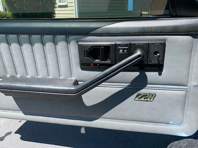 1985 Blue Chevrolet Camaro Coupe