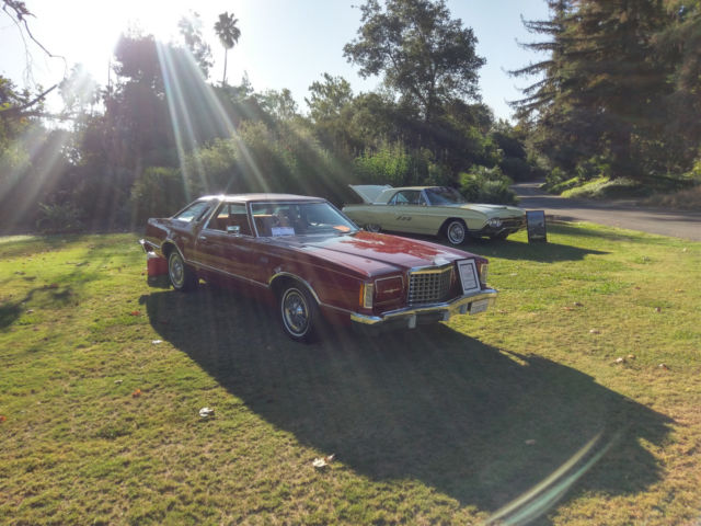 1978 Russet Red Ford Thunderbird Coupe