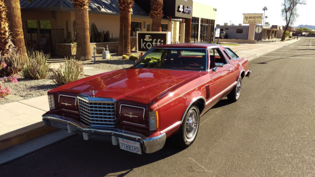 1978 Russet Red Ford Thunderbird Coupe