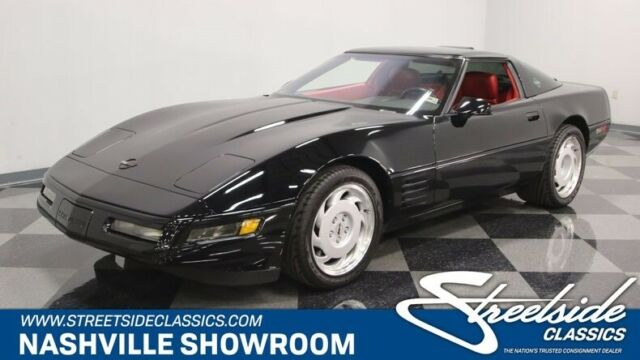 1991 Black Chevrolet Corvette Coupe