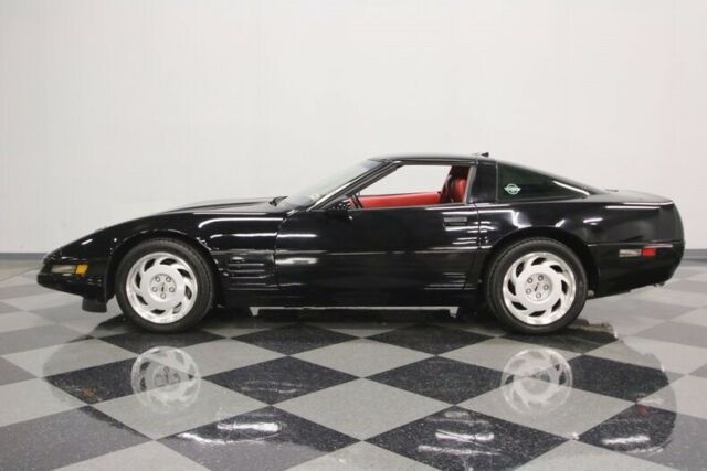 1991 Black Chevrolet Corvette Coupe