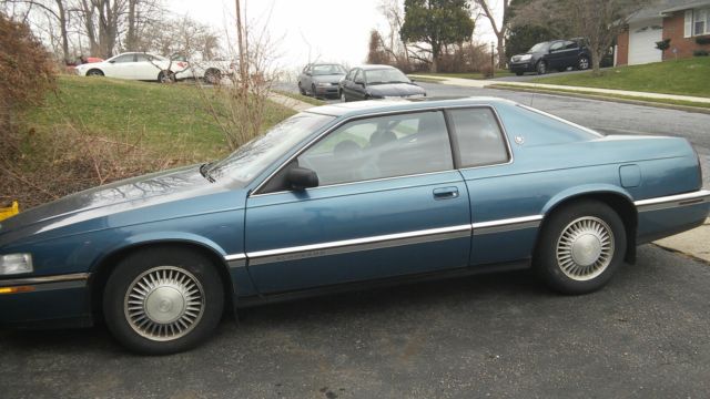 1992 Blue Cadillac Eldorado