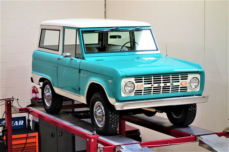 1967 Aqua / White Ford Bronco Wagon