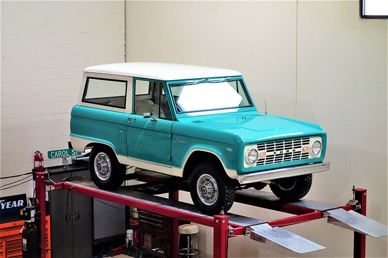 1967 Aqua / White Ford Bronco Wagon