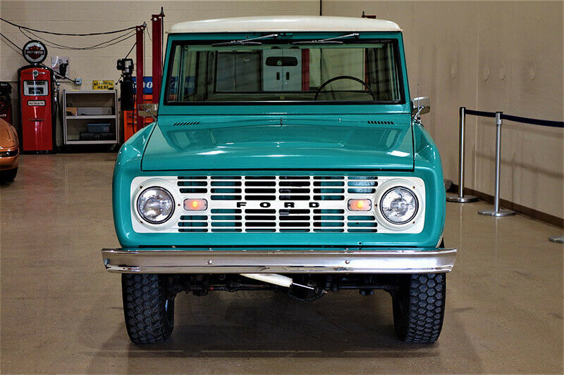 1967 Aqua / White Ford Bronco Wagon