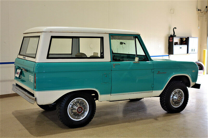 1967 Aqua / White Ford Bronco Wagon