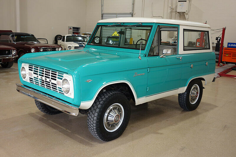 1967 Aqua / White Ford Bronco Wagon