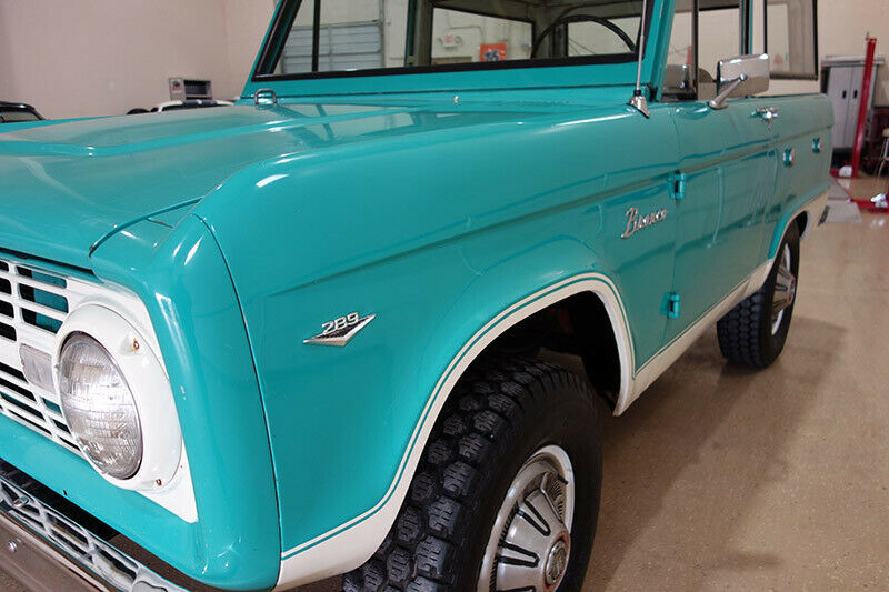 1967 Aqua / White Ford Bronco Wagon
