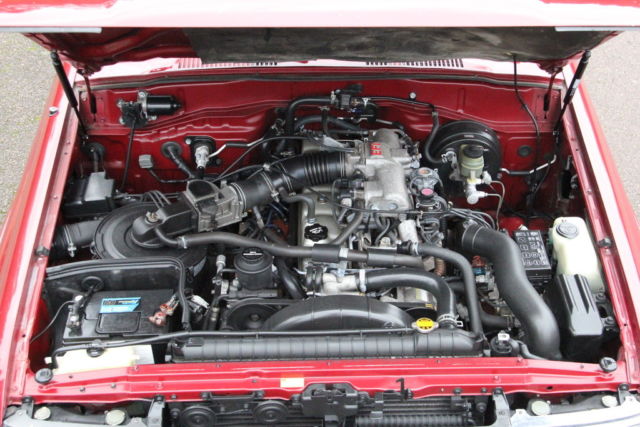 1992 Maroon Toyota Land Cruiser SUV