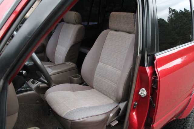 1992 Maroon Toyota Land Cruiser SUV