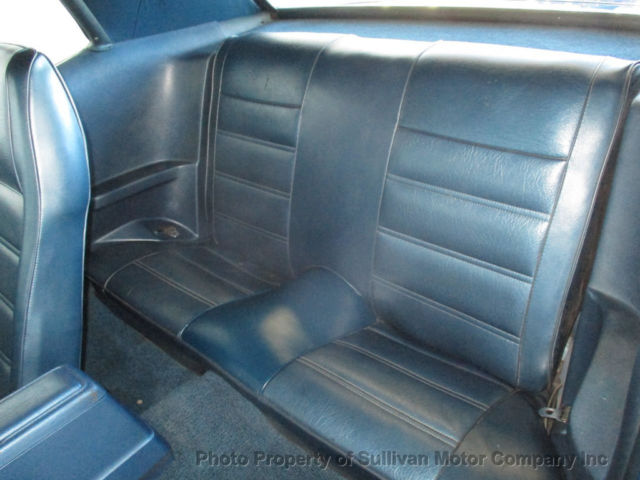 1973 Blue Ford Mustang