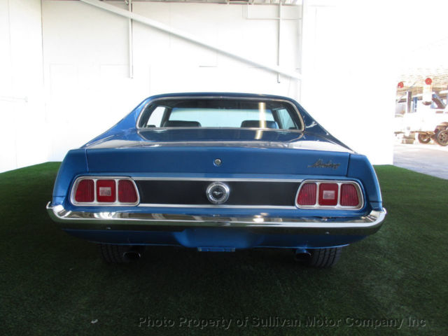 1973 Blue Ford Mustang