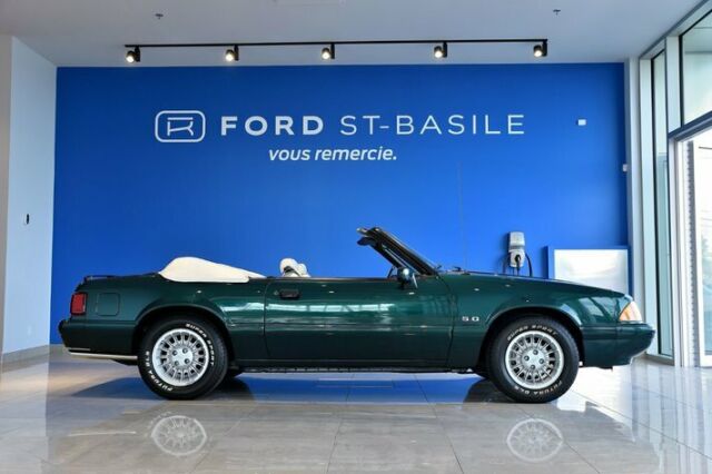 1990 Emerald Green Ford Mustang Convertible