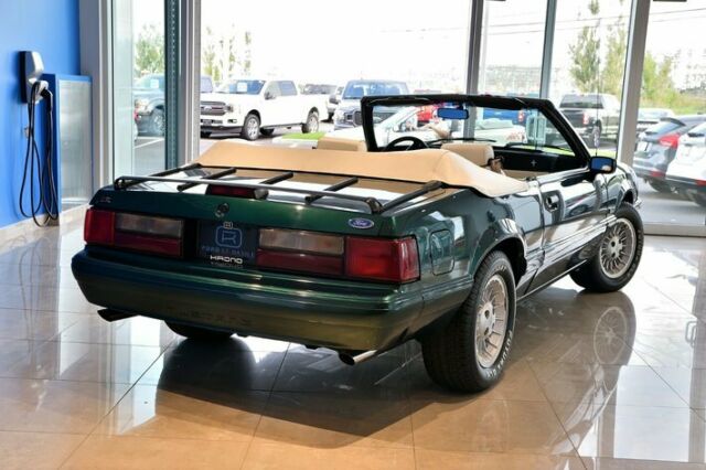 1990 Emerald Green Ford Mustang Convertible