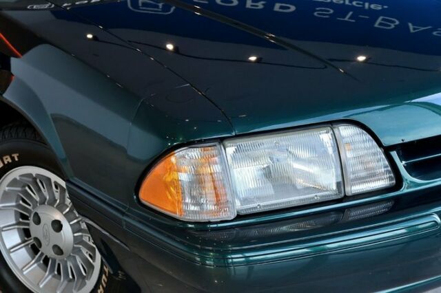 1990 Emerald Green Ford Mustang Convertible