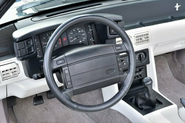 1990 Emerald Green Ford Mustang Convertible