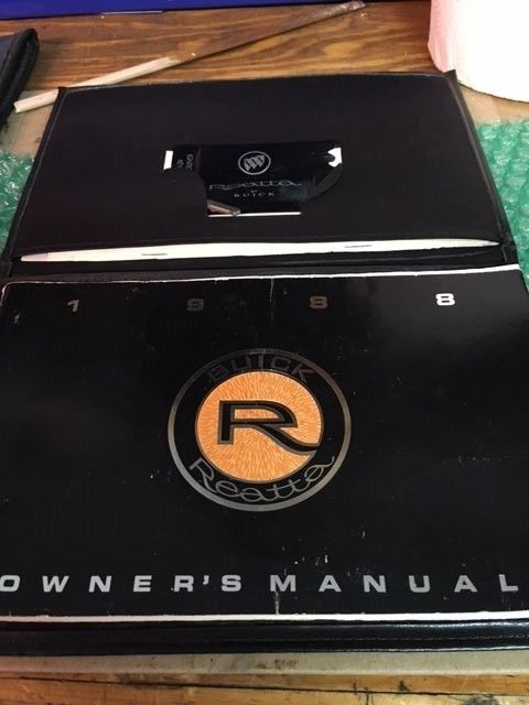 1988 Black Buick Reatta Coupe