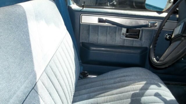 1986 Blue Chevrolet C/K Pickup 1500 Standard Cab Pickup