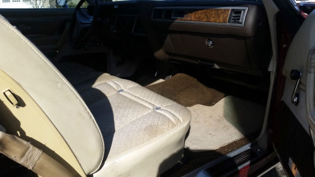 1975 Burgundy Chrysler Cordoba Coupe