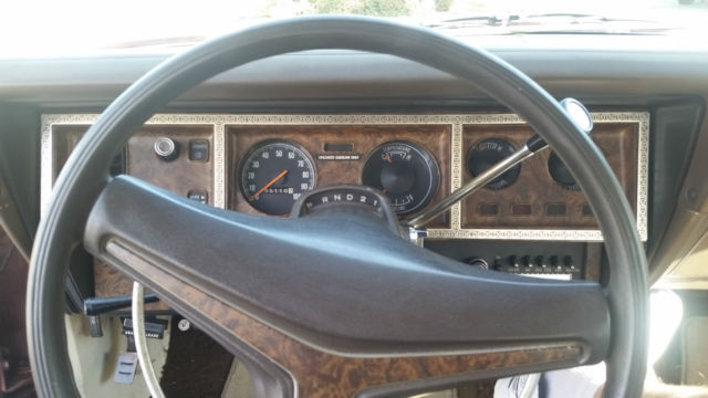 1975 Burgundy Chrysler Cordoba Coupe