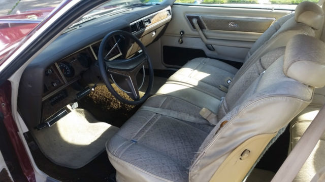 1975 Burgundy Chrysler Cordoba Coupe