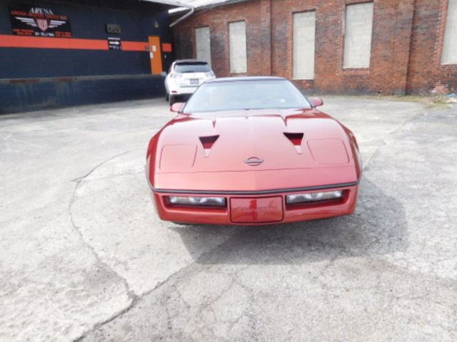 1987 Red Chevrolet Corvette Coupe