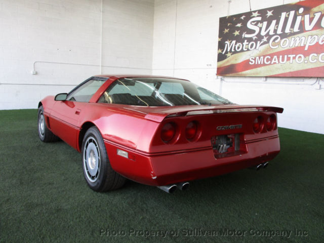 1984 Red Chevrolet Corvette